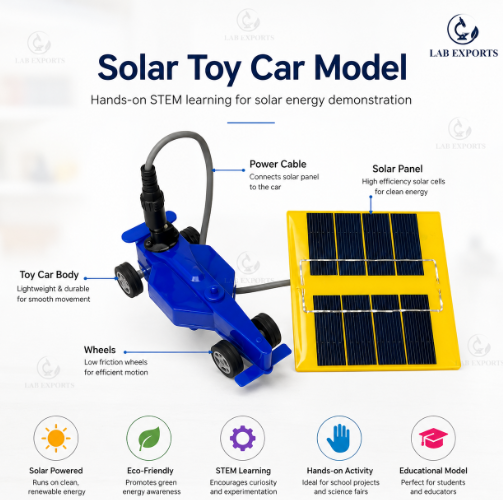 Solar Toy Car Model